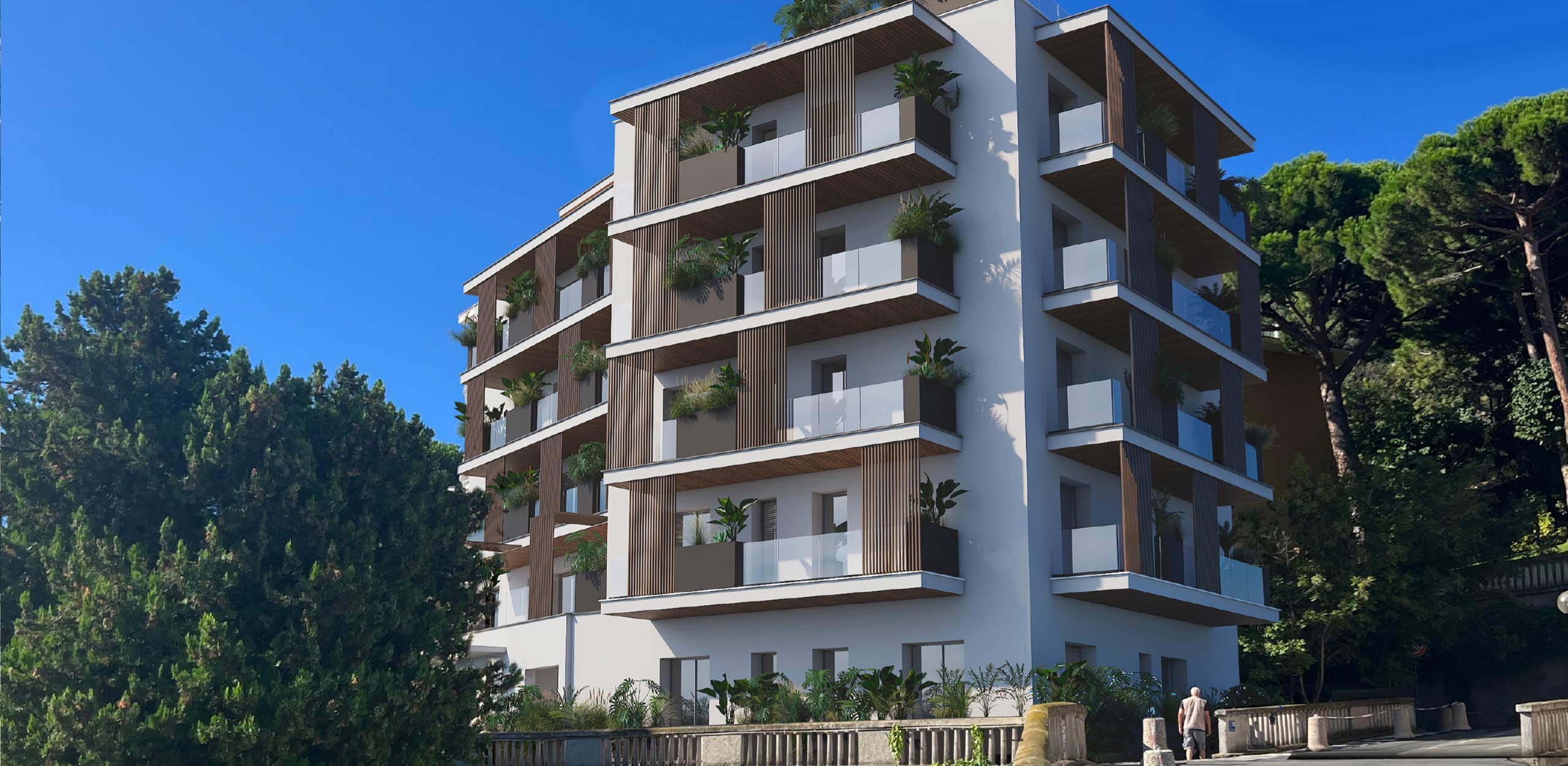 Terrazze panoramiche residenza